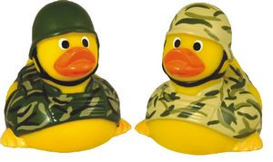 Rubber Soldier Duck© Toy