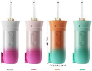 USB Rechargeable Cordless Water Flosser Portable Oral Irrigator Tooth Cleaner Kit