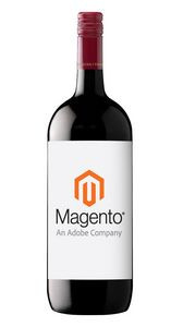 Labeled Cabernet/ Merlot Red Wine 1.5L with Full-Color Custom Label