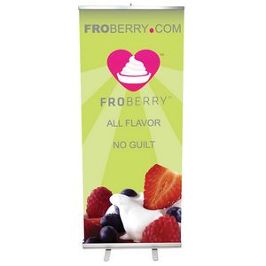 Economy Retractable Banner Stand