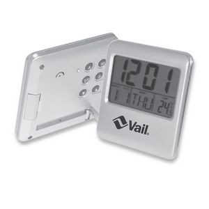 Large Display LCD Desk Clock