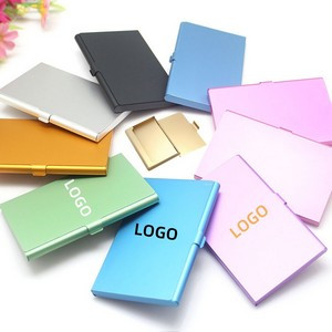 Pocket Aluminum Business Card Holder
