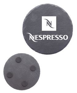 4" Round Slate Coasters