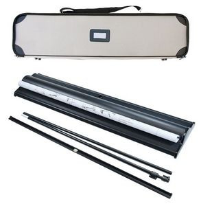 Retractable Banner Stand SUMO® BLACK 36"