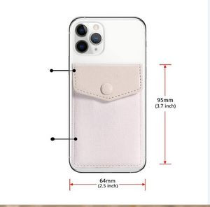 PU Phone Wallet w/Button