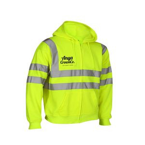 Hooded Sweatshirt Hi-Vis
