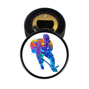 Design Your Own Hockey Puck Bottle Opener
