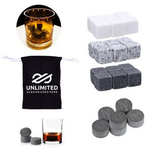 Whiskey Chilling Ice Stones Gift Pouch
