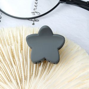 Matte Mini Transparent Starry Bang Clip