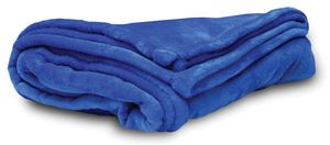 Royal Blue Micro Fleece Throw Blanket