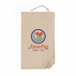 Small Heavy Canvas Laundry Bag