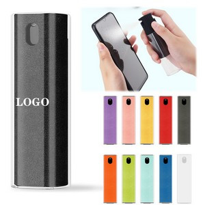 2" 1 Portable Car Screen Travel Cleaning Kit Touchscreen Mist Cleaner Spray Wipe