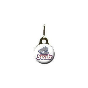 Zipper Pull Charm / Tag (3/4" Single Sided Dome with Metal Backer)