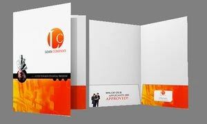 Presentation Folder w/ Matte Finish