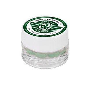 1" x 1 1/2" Single Jar Cap with Mints