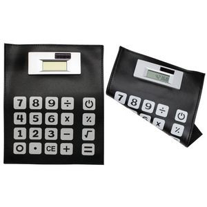 Mouse pad and solar calculator
