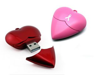 8GB Specialty USB - Heart