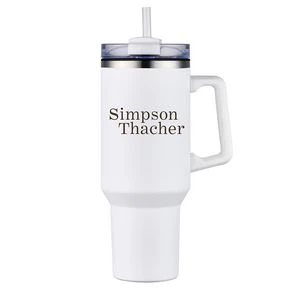 Aqueduct-IV 40 Oz. Travel Tumblers with Straw