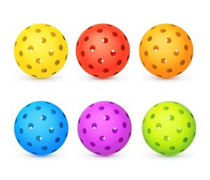 6-Piece Pickleball Set with Mesh Bag