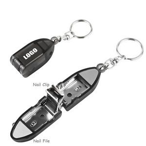 Foldable Nail Clippers With Nail File