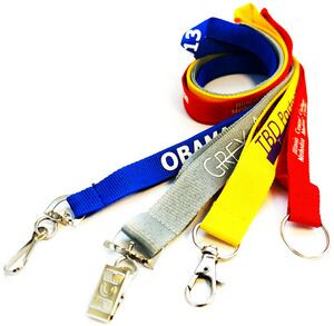 1/2" Custom Polyester Lanyard (12 mm)