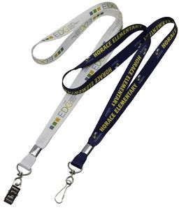 1/2" Dye-Sublimation Full Color Lanyard