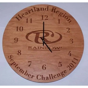 10" - Hardwood Clocks - Wall