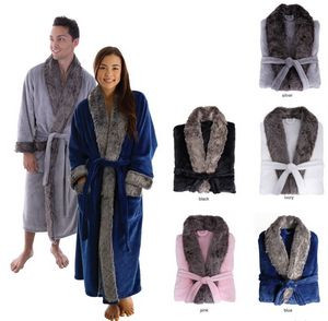 Plush Robe w/Fur