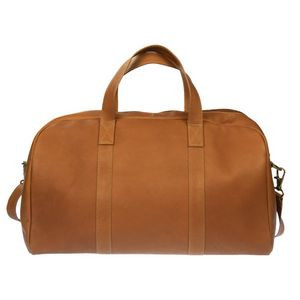 Saddle Tan Blank - Camino - Small Weekender Leather Duffle Bag