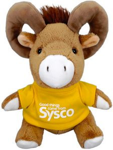 6" Sitting Ram Beanie