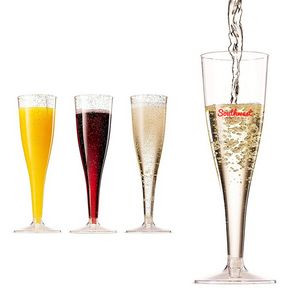 5 Oz. Clear Plastic Toasting Glasses