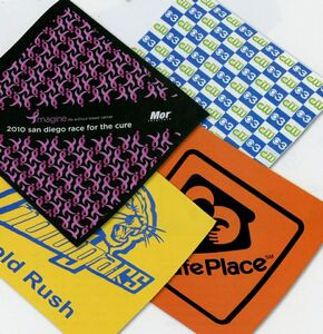 Printed Square Bandana (22"x22")