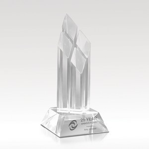 Crystal Diamond Tower 12"