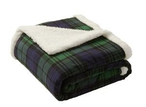 Port Authority Flannel Sherpa Blanket.