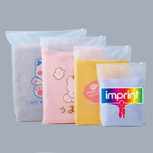 Custom Frosted Zip Lock Packaging Bag