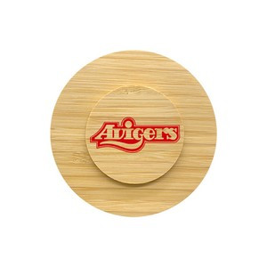 15W Bamboo Wireless Charger For Phone 15