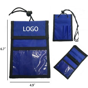 Multipurpose Neck Strap Exhibition Pocket Badge Holder