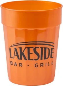 22 Oz. Squat Fluted Stadium Plastic Cup