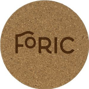 Round Cork Coaster