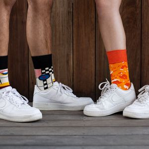 Patterned Ultimate Frisbee Socks - Disc-Throwing Comfort - American Made
