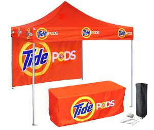 10'x 10' Outdoor Printed Canopy Starter Kit