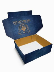 4/4 Custom Presentation Box | 11" x 9" x 4" (full color & high gloss finish on box inside & outside)