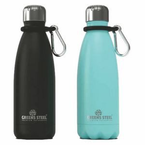 Reusable Coated Stainless Steel Water Bottle 12 Oz.