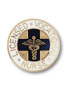 Prestige Medical - Licensed Vocational Nurse Cloisonne Pin (CA & TX Only)