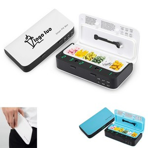 Timed Smart Pill Organizer w/ Alarm