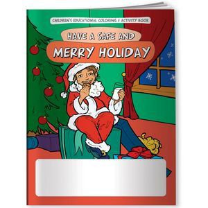 Coloring Book - Have a Safe & Merry Holiday