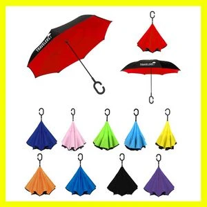 Deluxe Inverted Reverse Umbrella