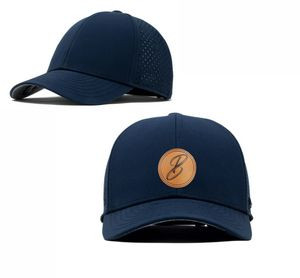 Performance Snap back Hat with Laser Cut ventilation