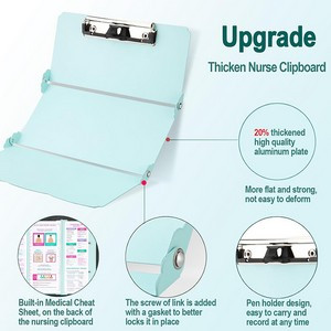 3 Layers Foldable Nurse Clip Board