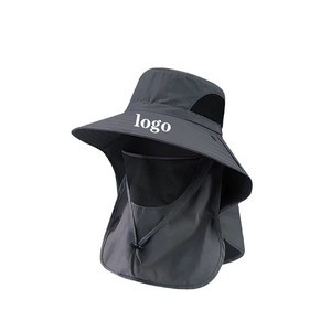 Fisherman Hat And Face Mask Set